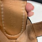 Olivia Miller  Day Dreams Ankle Strap Sandals W\Rhinestones Heel Zip 7 BLACK Photo 9