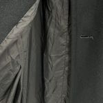 Jill Jr. MEDIUM American VINTAGE 70s Black Wool Blend Opera Over Trench Coat Photo 7