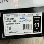 Aqua College Women's Loretta Waterproof Suede Booties 11M Dark Grey $130 Size 11 Photo 9