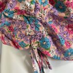 Derek Heart Floral Puff Sleeve Top Photo 3