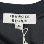 frankie's bikinis NWT Carolina Terry Black Cutout Midi Dress Women’s Size XL Photo 8