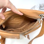 Fossil Sutton Pebbled Leather Cross Body Tan Brown Photo 10