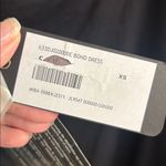 Miss Sixty New asymmetric bodycon midi dress Size Extra small dark romance chic Photo 6