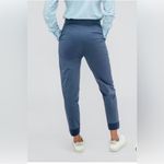 Ministry Of Supply Kinetic Pull On Pant Slate Blue Stretch Tapered Size 10 Photo 1