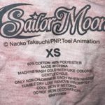 Sailor Moon cute pink and white tie dye look tee! Size XS Photo 5