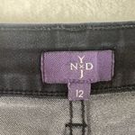 NYDJ  Size 12 Jeans Legging Jeans in Black Mid Rise Lift Tuck Denim Stretch READ Photo 5