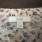 Joie  light pink floral long sleeve peasant dress size S Photo 6