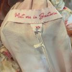 Meet Me in Santorini Ruth Dress Floral Cinched Waist Mini New Pink Size XS Photo 11