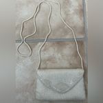 Andre Cellini Vintage White / Cream Beaded Shoulder Bag, Party, Formal, Wedding Photo 5