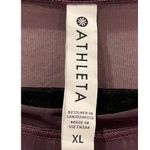 Athleta Sheer Long Sleeve Breathe Pullover Purple Circuit Top Photo 1