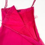 Y2K Coast Silk Dress Womens 8 Ruffled Dopamine Strapless Fairycore‎ Maximalist Pink Photo 4