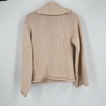525 America Women’s Loose knit Sweater Pullover Cowlneck XS Fisherman Oversized Photo 1