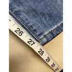 White House | Black Market The Girlfriend Distressed Blue Jeans Size 2 Low Rise Photo 11