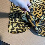 Adam Lippes  animal print asymmetric satin top, sleeveless, size 2 Photo 9