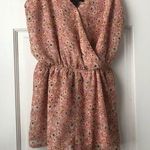 Forever 21 Women’s Pink Floral Romper Photo 0