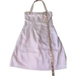Abercrombie & Fitch  Pink Linen Blend Halter Top Mini Dress Size S Photo 10