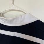 Brandy Melville Oversized Collared Button Striped Sweater Photo 4