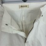Madewell NWT  The Perfect Vintage White Denim Jeans Size 18W Photo 11