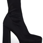 Dolls Kill  Black Thigh-High Boots Photo 3