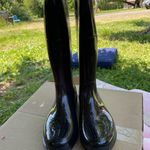 Kamik  Shiny Black Rain Boots Photo 1