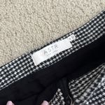 ASTR Black And White Checkered Skirt Photo 2