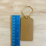 Coach  Limited Edition Bag Charm Logo Gold Chain Hawaii Stamp Large Size Photo 3