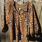 Ivy Jane  Print Blouse Top S/M Photo 0