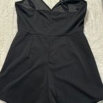 SheIn BAE Solid Surplice Cami Skort Romper Photo 2