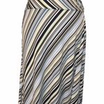 New York & Co. Asymmetrical Striped Skirt Photo 0