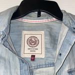 Kohls SO Denim Blue Button Down Shirt Photo 1
