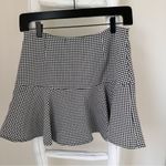 fab'rik Fab’rik Women’s Gameday Houndstooth Skirt w Built in Shorts SZ Large Photo 1