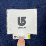 Burton  Dry Ride Blue Logo Zip Jacket Hoodie Photo 6