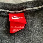 women’s gray Nike swoosh logo 3/4 sleeve organic cotton shirt, size XS Photo 3