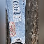 Francesca’s Vintage Almost Famous Harper Heritage Patchwork Acid Wash Jeans NWT Blue Size undefined Photo 9