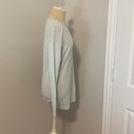 Etc light blue and silver sparkly light weight sweater Photo 4