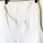 Khaite Blume Strapless Fit & Flare White Wool Silk Midi Dress Wedding 6 EUC Photo 4