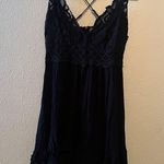 Free People Adella Slip dress Elegant Black Lace size Small Photo 0