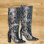 Sam Edelman Sam Elderman Snake skin knee length boots   Photo 0