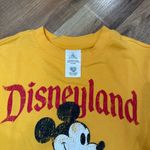 Disneyland women’s  Yellow Long Sleeve Mickey Mouse Sweatshirt Photo 2