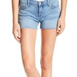 Hudson Jeans Hudson Light Denim Wash Amber Raw Edge Hem Jean Shorts 26 Photo 0