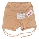 Full Send Nelk Boys‎ Drawstring Shorts Activewear Athleisure Beige Tan Photo 1