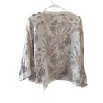 Free People floral lace cardigan pullover rayon women's top spring design Photo 6