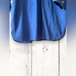 Old Navy  Women's Shirt Dress Blue Chambray Denim Long Sleeved Pullover Medium Photo 4