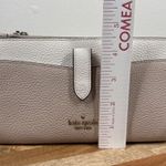 Kate Spade Leila Warm Beige Medium Universal Phone Wristlet Wallet Card Pockets Photo 7
