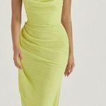 House Of CB NWOT  Adrienne Lime Green Strapless Dress sz XL Photo 0