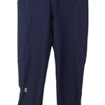 Under Armour  Navy Compression Leggings NWT Size XS Navy Cropped Leggings Photo 0