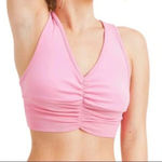 Kimberly 🆕 Pink Mesh Insert Rushed Sport Set L🆕 Photo 1