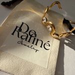 Wavy gold cuff bracelet Photo 3