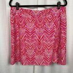 Jude Connally Pink&Orange Chevron Morgan Mini Golf Skort Sz.L Pink Size L Photo 1
