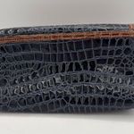 Samantha Brown Crocodile Embossed Clutch Wallet Faux Leather 2 Photo 3